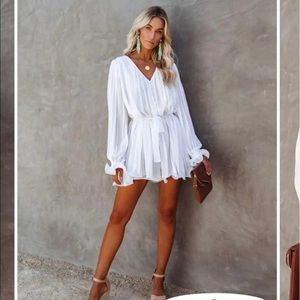 Vici white Romper